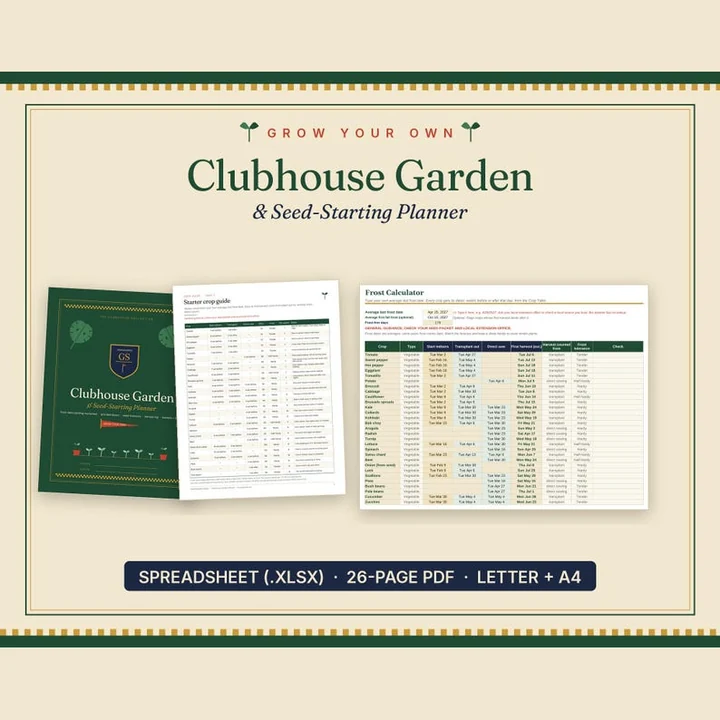 Main preview of the Clubhouse Garden & Seed-Starting Planner