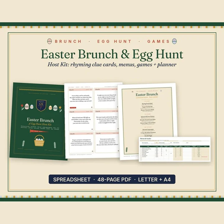 Main preview of the Easter Brunch & Egg Hunt Host Kit